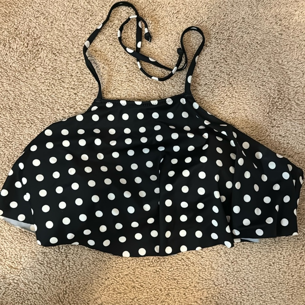 Polka Dot Bathing Suit Top